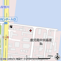 鹿児島県鹿児島市七ツ島1丁目1-20周辺の地図