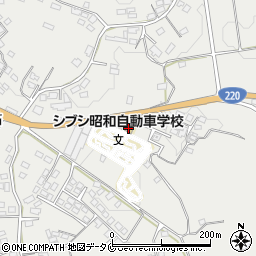 シブシ昭和自動車学校周辺の地図