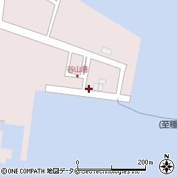 鹿商海運株式会社鹿児島営業所周辺の地図
