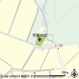 手貫神社周辺の地図