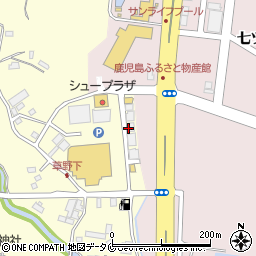 サーティワンアイスクリーム 鹿児島七ッ島店周辺の地図