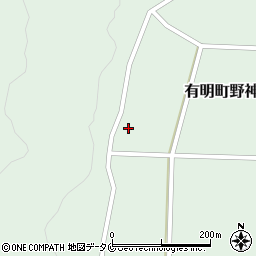 鹿児島県志布志市有明町野神1060周辺の地図