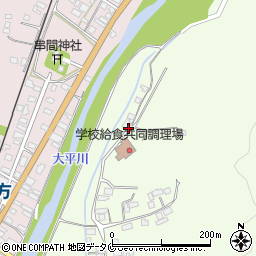 大平川周辺の地図