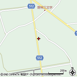 鹿児島県志布志市有明町野神3331周辺の地図
