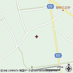 鹿児島県志布志市有明町野神3317周辺の地図