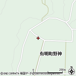 鹿児島県志布志市有明町野神1013周辺の地図