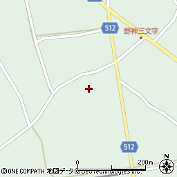 鹿児島県志布志市有明町野神3306周辺の地図