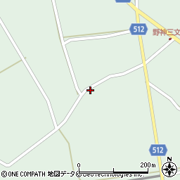 鹿児島県志布志市有明町野神3213周辺の地図