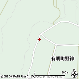 鹿児島県志布志市有明町野神1038周辺の地図