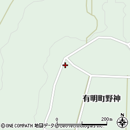 鹿児島県志布志市有明町野神1036周辺の地図