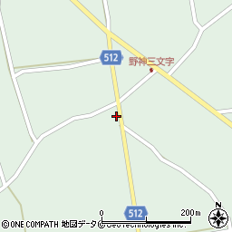鹿児島県志布志市有明町野神3430周辺の地図