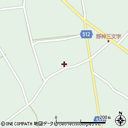鹿児島県志布志市有明町野神3259周辺の地図