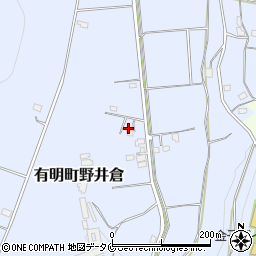 鹿児島県志布志市有明町野井倉4398-1周辺の地図