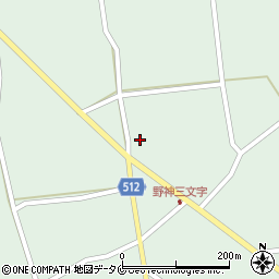 鹿児島県志布志市有明町野神3251周辺の地図