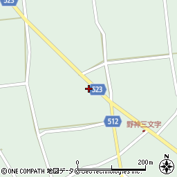 鹿児島県志布志市有明町野神3238周辺の地図