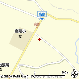 高隈保育園周辺の地図