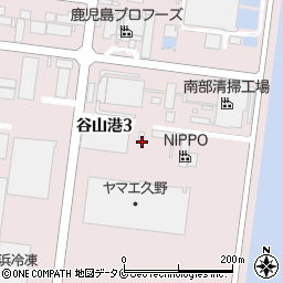 株式会社ＮＩＰＰＯ　鹿児島シーサイドアスコン周辺の地図