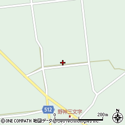 鹿児島県志布志市有明町野神3113周辺の地図