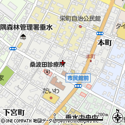 有限会社垂水喜鶴周辺の地図
