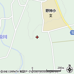 鹿児島県志布志市有明町野神2992周辺の地図