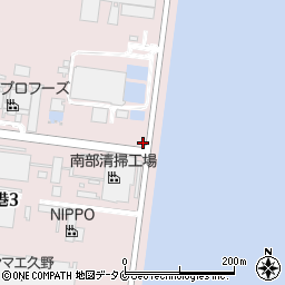 有限会社鹿児島廃油処理センター周辺の地図