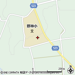 鹿児島県志布志市有明町野神3143周辺の地図