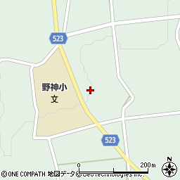 鹿児島県志布志市有明町野神3142周辺の地図
