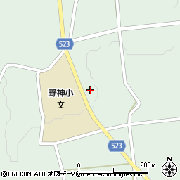 鹿児島県志布志市有明町野神3141周辺の地図