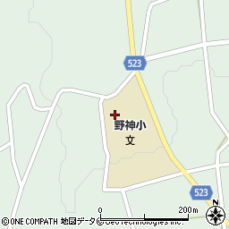 鹿児島県志布志市有明町野神3139周辺の地図