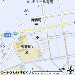 鹿児島県志布志市有明町野井倉1166-4周辺の地図