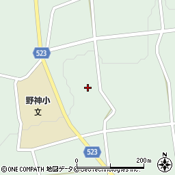 鹿児島県志布志市有明町野神3116周辺の地図