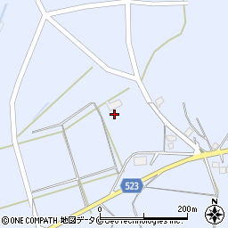 鹿児島県志布志市有明町野井倉1715-10周辺の地図