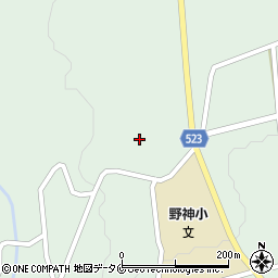 鹿児島県志布志市有明町野神2977周辺の地図