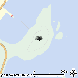 鍋島周辺の地図