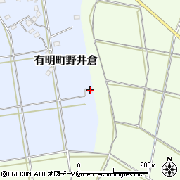 鹿児島県志布志市有明町野井倉957周辺の地図
