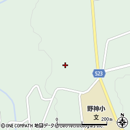 鹿児島県志布志市有明町野神2973周辺の地図