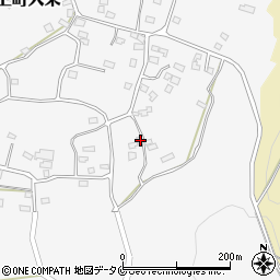 鹿児島県日置市吹上町入来818周辺の地図