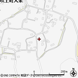 鹿児島県日置市吹上町入来817周辺の地図