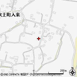 鹿児島県日置市吹上町入来758周辺の地図