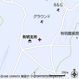 志布志市立図書館　有明分館周辺の地図