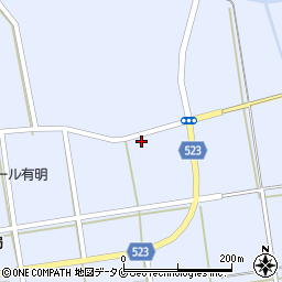 鹿児島県志布志市有明町野井倉1306周辺の地図