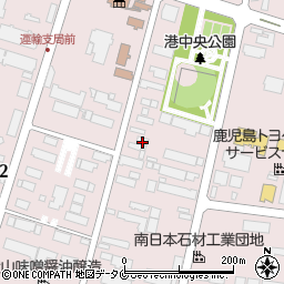 日栄物産株式会社　鹿児島営業所周辺の地図
