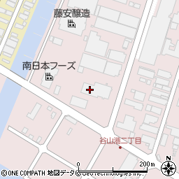 南九州ビバレッジサービス株式会社　鹿児島営業所周辺の地図