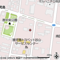 ネッツトヨタ鹿児島株式会社　谷山総合センター周辺の地図