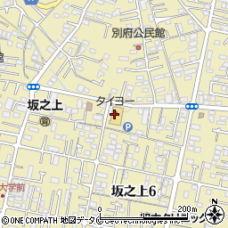 南日本銀行タイヨー坂之上店共同 ＡＴＭ周辺の地図