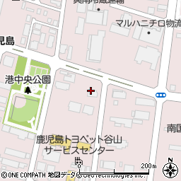 ネッツトヨタ南九州株式会社　谷山港クラフトセンター周辺の地図