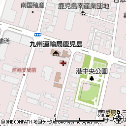 財団法人日本自動車査定協会　鹿児島県支所周辺の地図