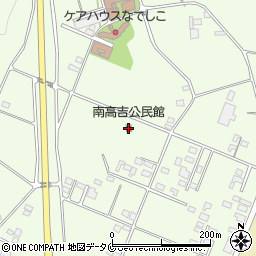 南高吉公民館周辺の地図