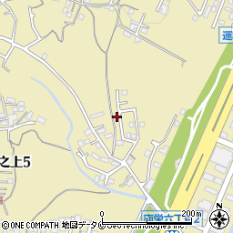 鹿児島県鹿児島市坂之上1丁目56-10周辺の地図