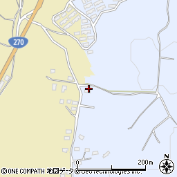 鹿児島県日置市吹上町湯之浦106周辺の地図